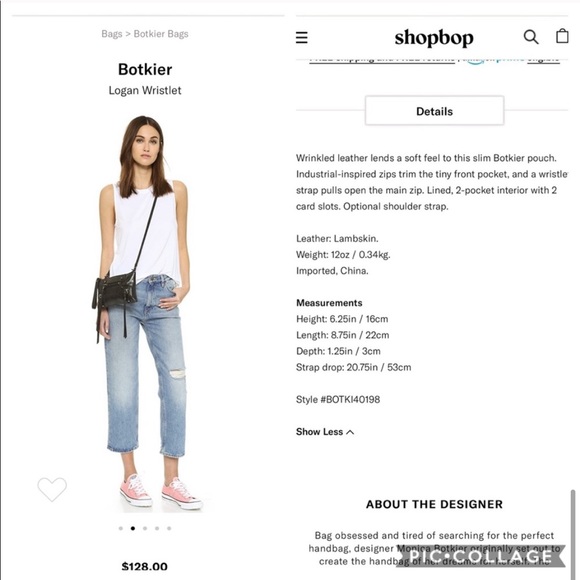 SOLD❌Botkier Moto Logan Wristlet Crossbody - Picture 5 of 5